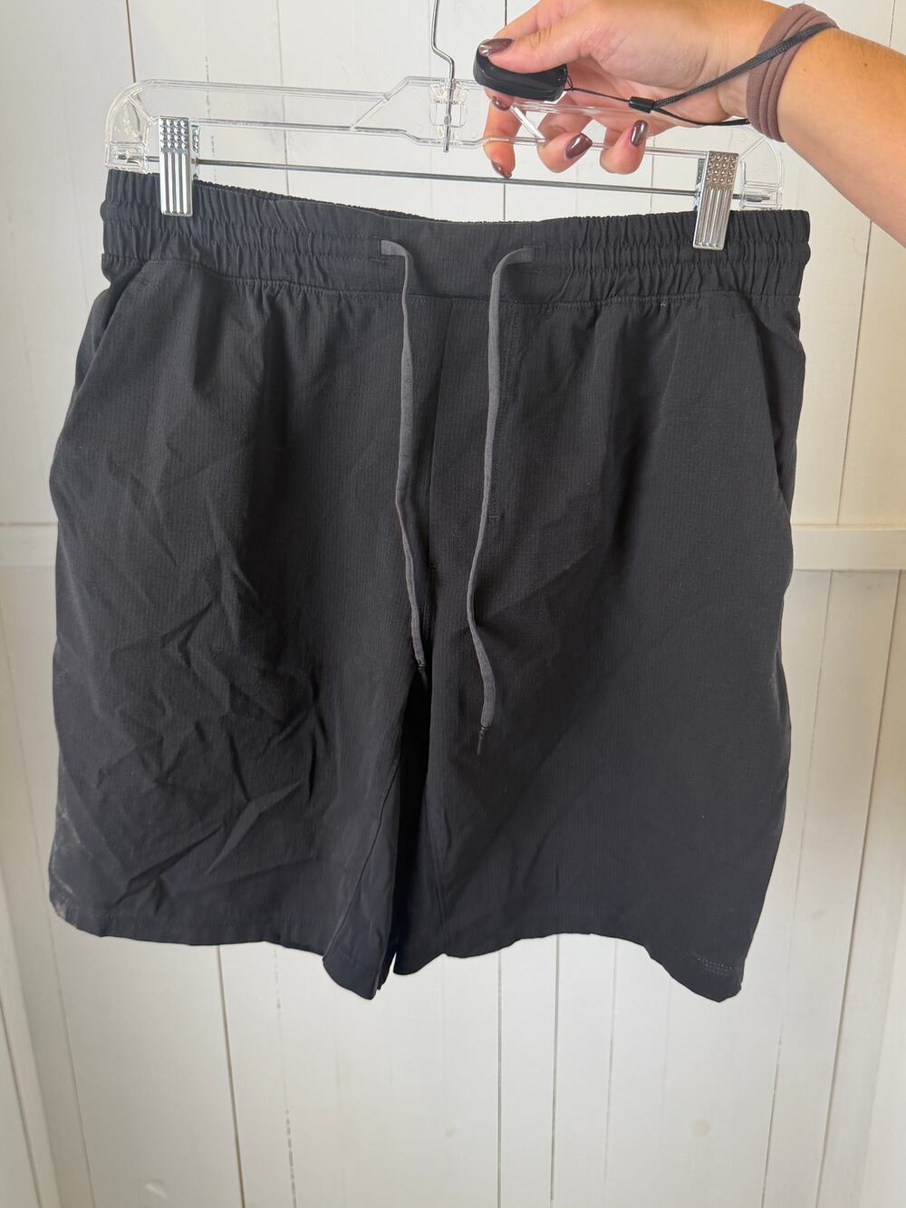 Lululemon Men's Black Athletic Shorts Size L